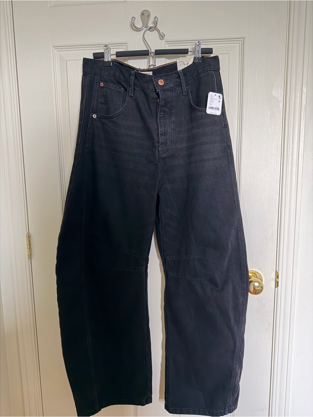 We The Free Good Luck Mid-Rise Barrel Jeans BRAND NEW WITH TAGS - Picture 2 of 7